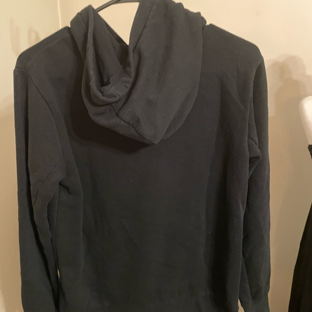 Jordan Black pullover hoodie.  Pre-owned worn condition